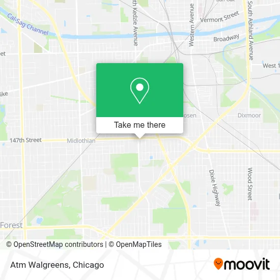 Atm Walgreens map