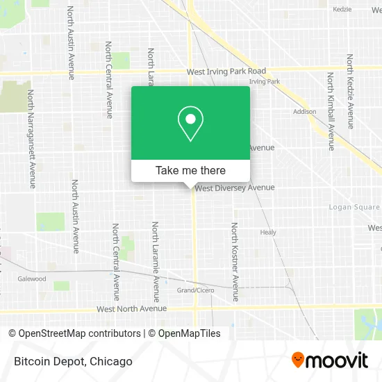 Bitcoin Depot map