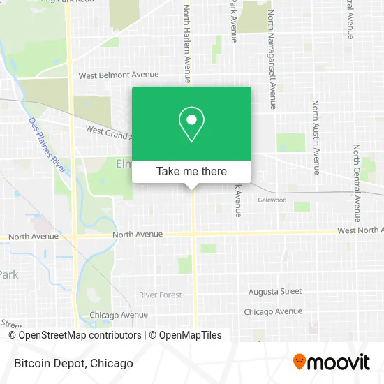 Bitcoin Depot map