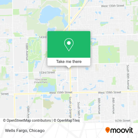Wells Fargo map