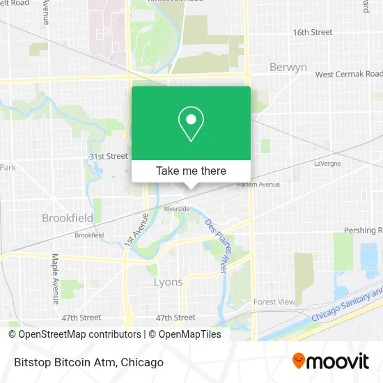 Bitstop Bitcoin Atm map