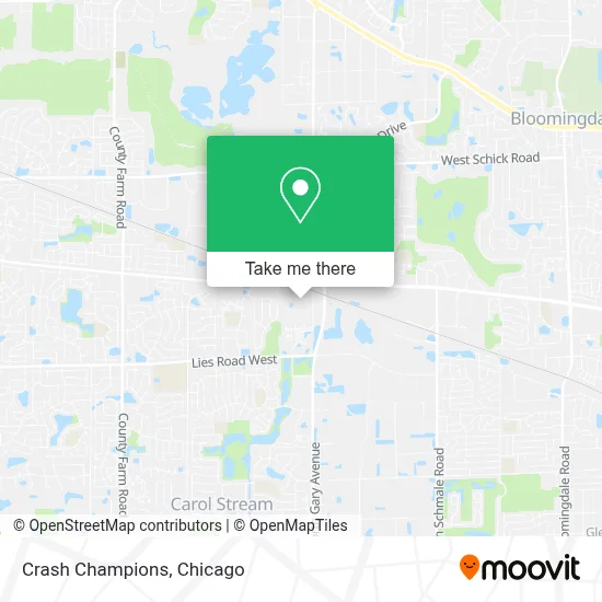 Crash Champions map