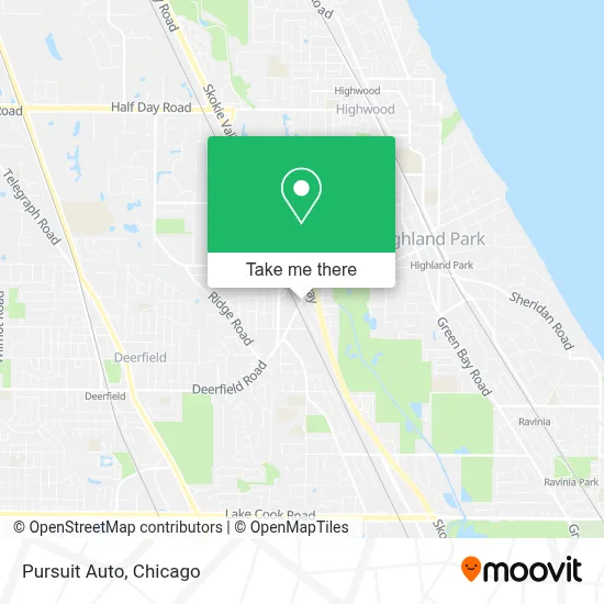Pursuit Auto map