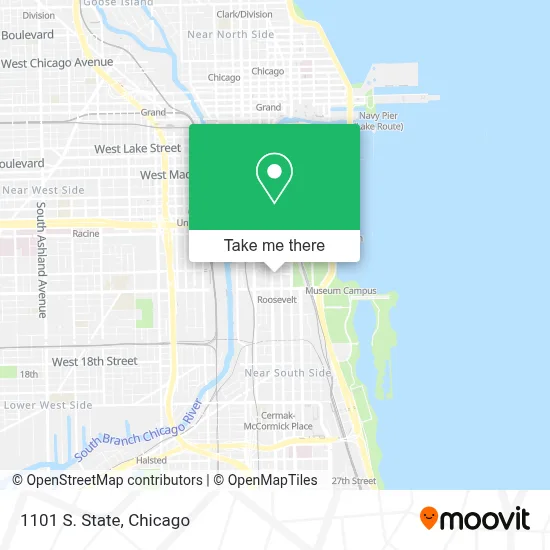 1101 S. State map