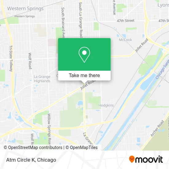 Atm Circle K map