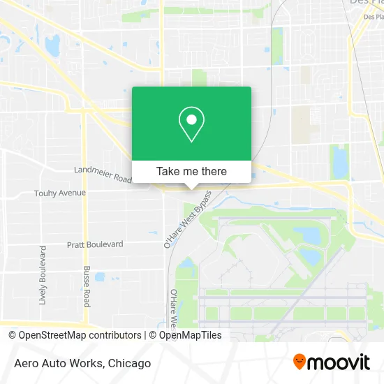 Aero Auto Works map