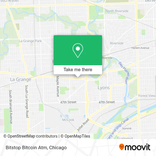 Bitstop Bitcoin Atm map