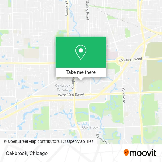Oakbrook map