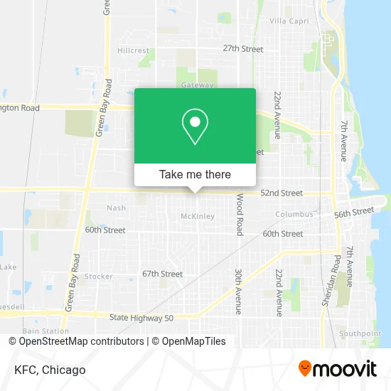 Kfc map