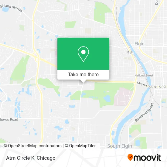 Atm Circle K map