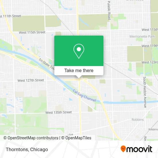 Thorntons map