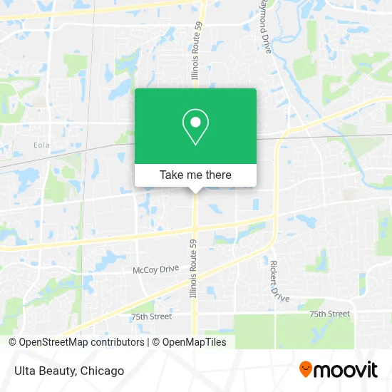 Ulta Beauty map