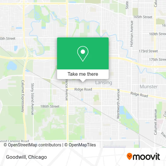 Goodwill map