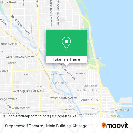 Steppenwolf Theatre - Main Building map