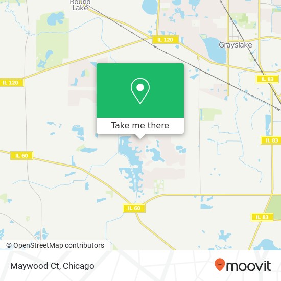 Maywood Ct map