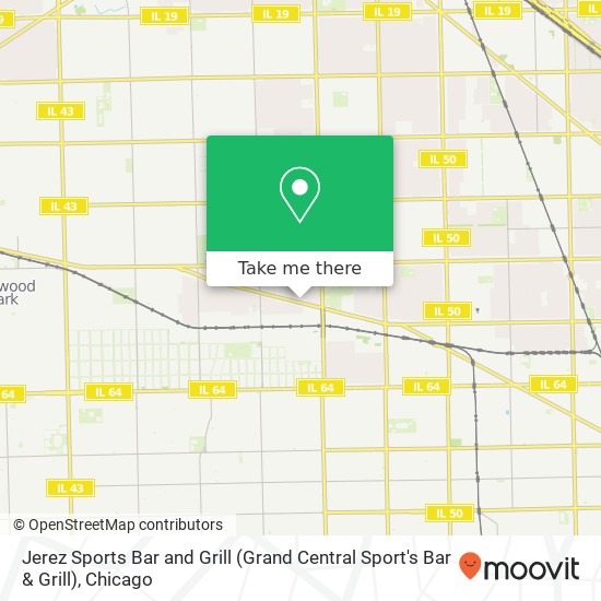 Mapa de Jerez Sports Bar and Grill (Grand Central Sport's Bar & Grill)