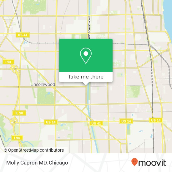 Molly Capron MD map