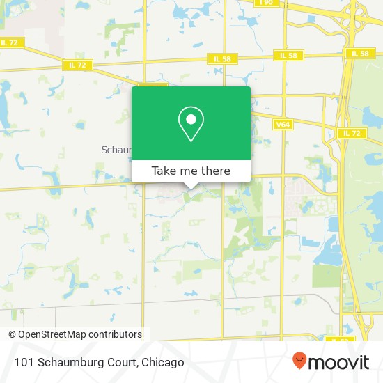 101 Schaumburg Court map