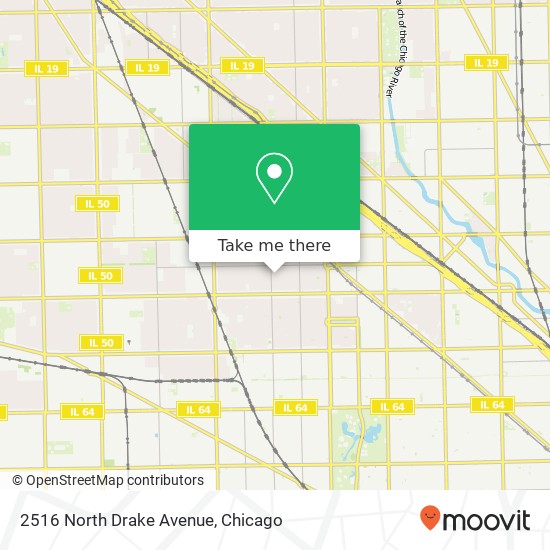 2516 North Drake Avenue map