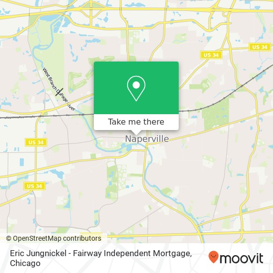 Mapa de Eric Jungnickel - Fairway Independent Mortgage