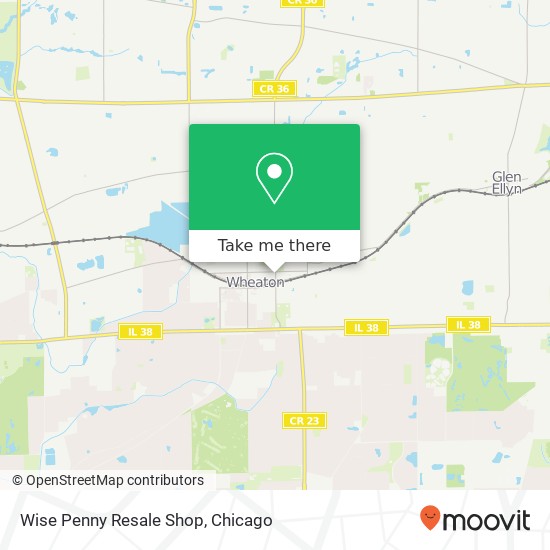 Wise Penny Resale Shop map