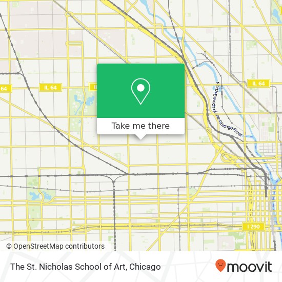 The St. Nicholas School of Art map