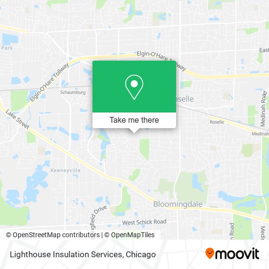 Lighthouse Insulation Services map