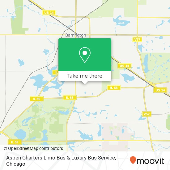 Mapa de Aspen Charters Limo Bus & Luxury Bus Service