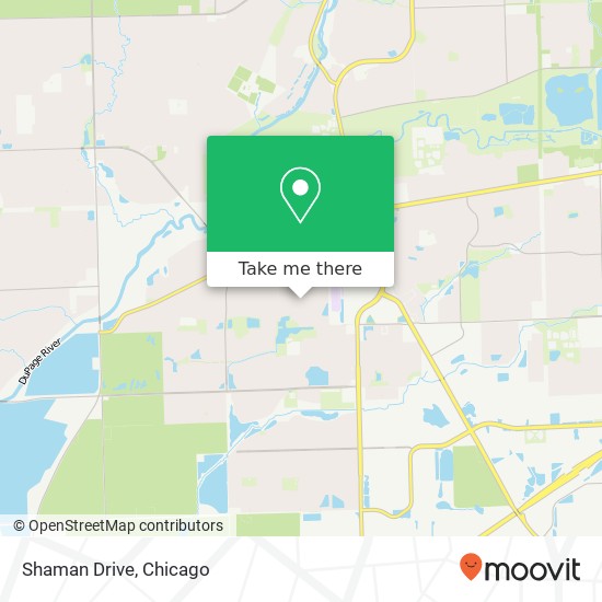 Mapa de Shaman Drive
