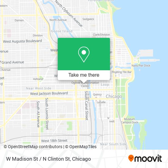 Mapa de W Madison St / N Clinton St