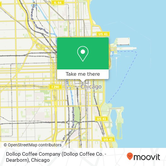 Mapa de Dollop Coffee Company (Dollop Coffee Co. - Dearborn)