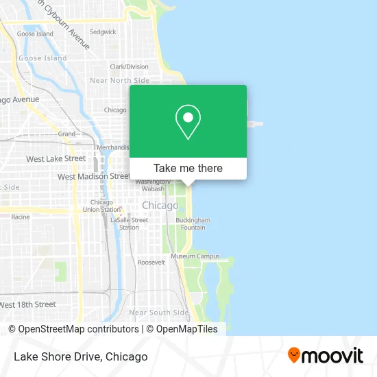 Lake Shore Drive map