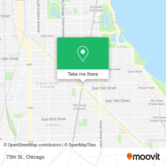 75th St. map