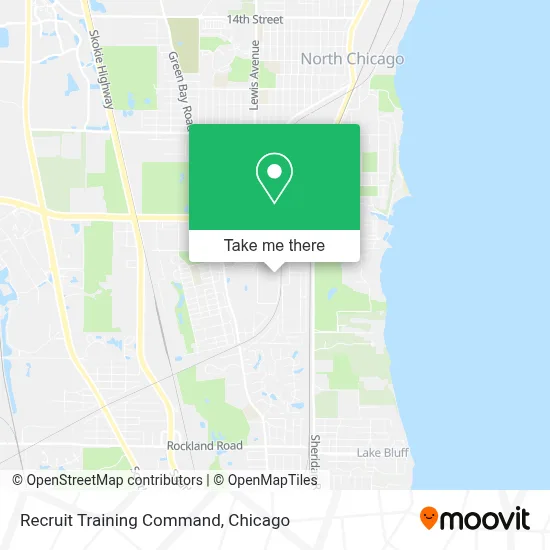 Recruit Training Command map