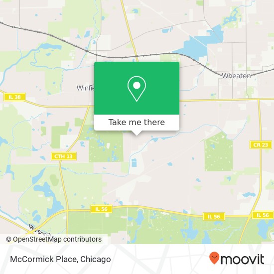 Mapa de McCormick Place