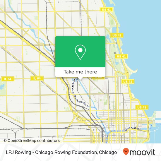 LPJ Rowing - Chicago Rowing Foundation map