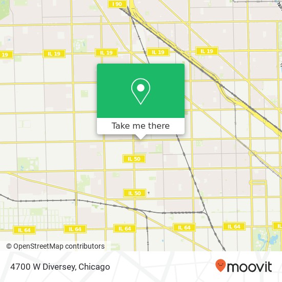 4700 W Diversey map