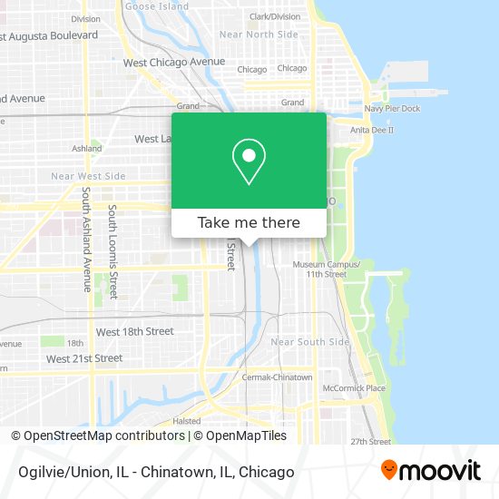 Ogilvie / Union, IL - Chinatown, IL map