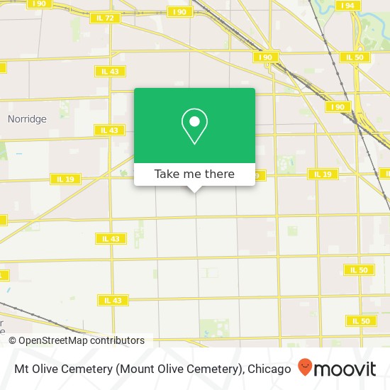 Mapa de Mt Olive Cemetery (Mount Olive Cemetery)