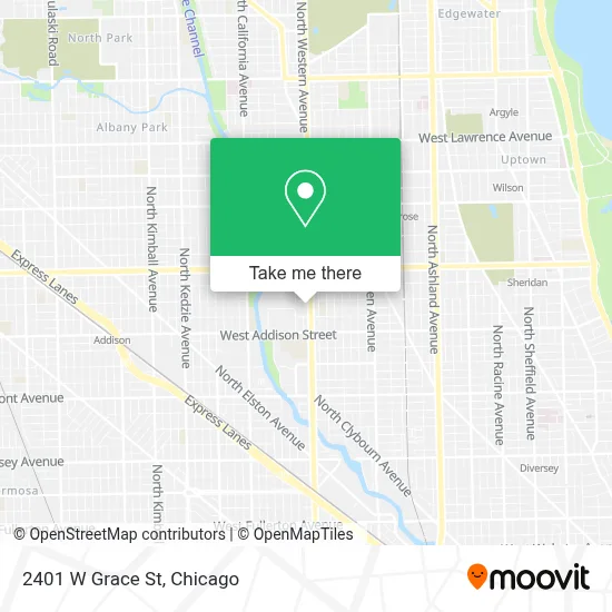 2401 W Grace St map