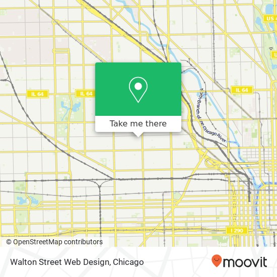 Walton Street Web Design map