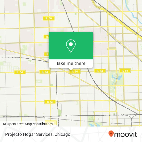 Projecto Hogar Services map