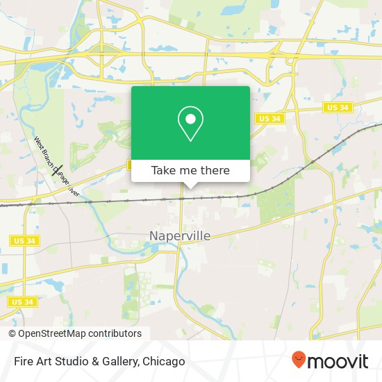 Fire Art Studio & Gallery map