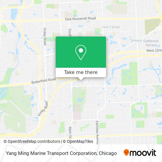 Mapa de Yang Ming Marine Transport Corporation