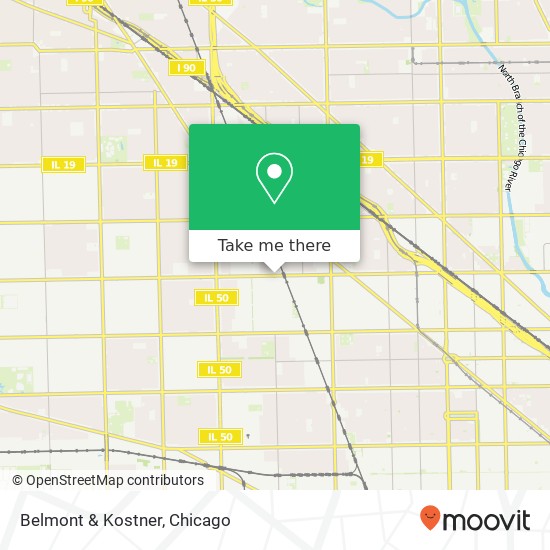 Belmont & Kostner map