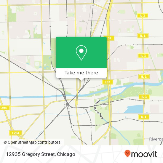 12935 Gregory Street map
