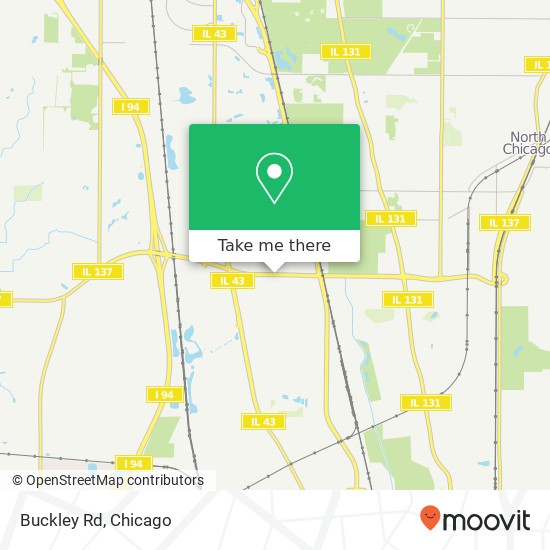 Mapa de Buckley Rd