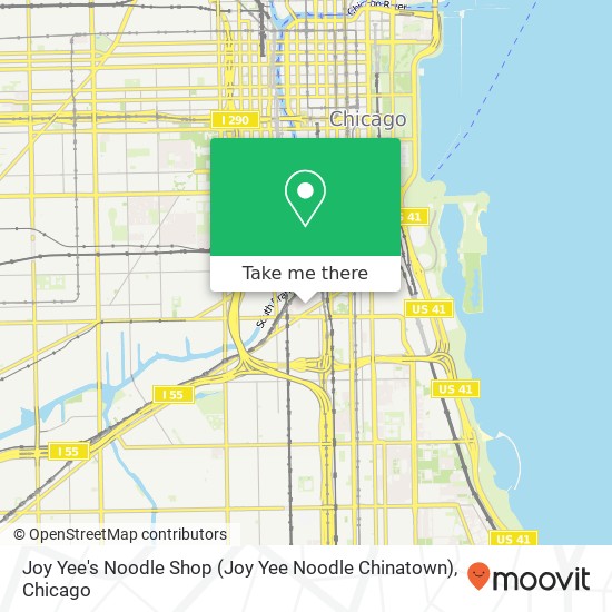 Mapa de Joy Yee's Noodle Shop (Joy Yee Noodle Chinatown)