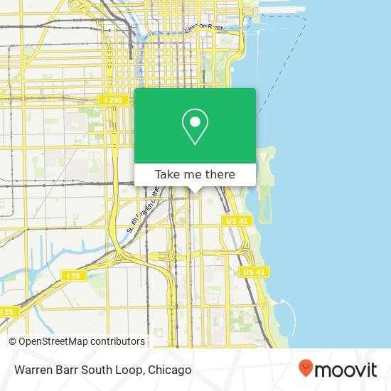 Warren Barr South Loop map