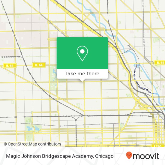 Mapa de Magic Johnson Bridgescape Academy